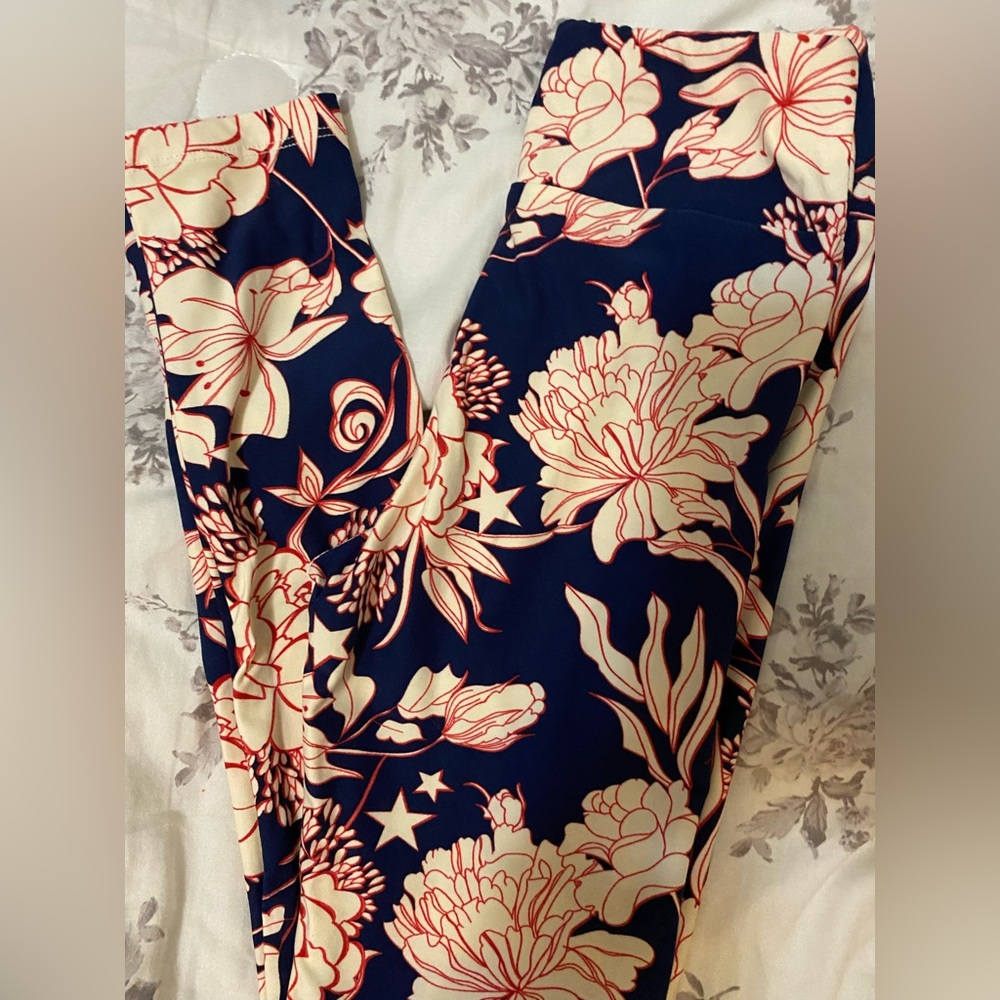 Navy floral